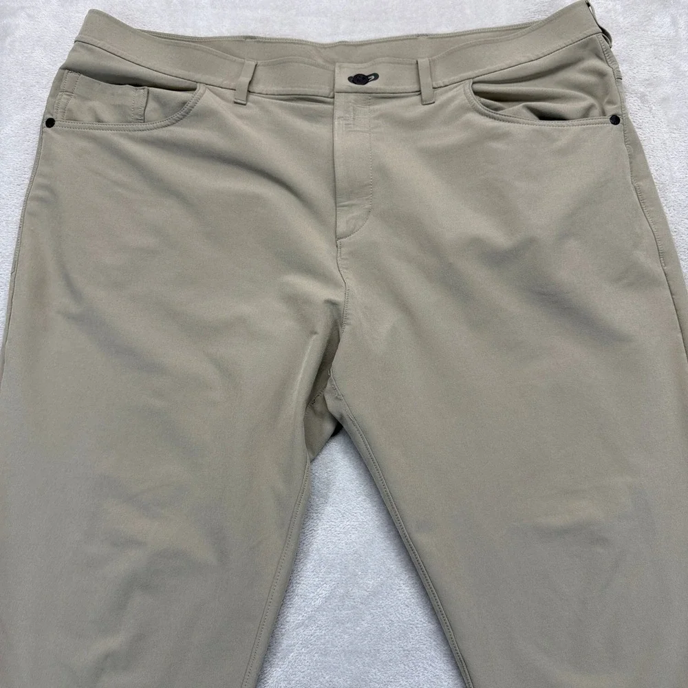 Public Rec Pants Mens 42x32 Beige Workday‎ Pant Sand Performance Stretch Casual